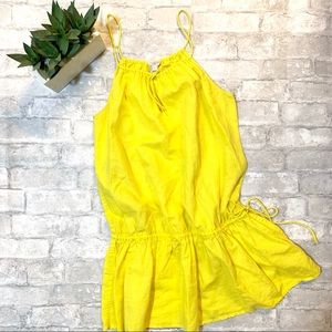J.Crew yellow dress size S